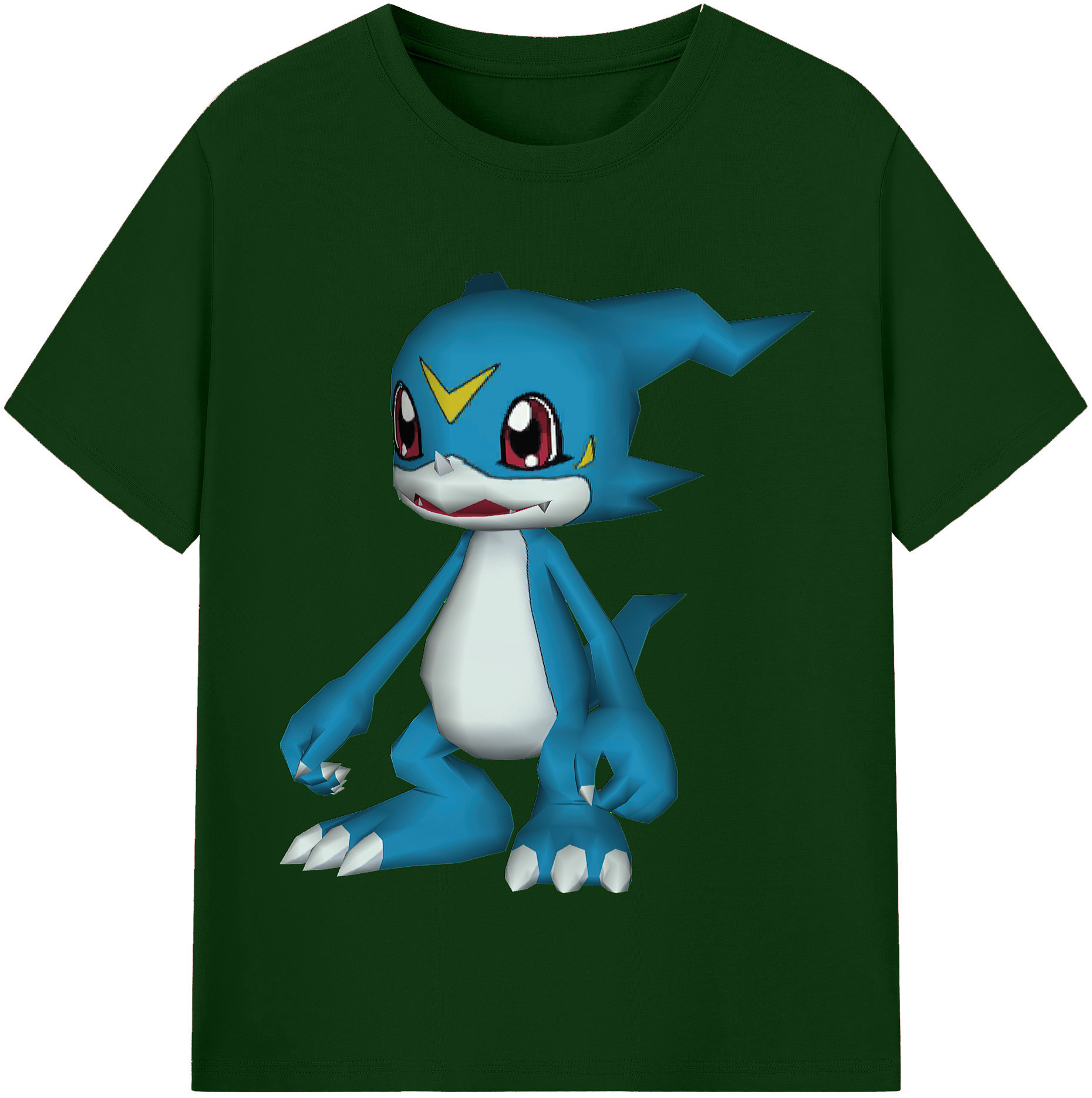 （画像用） Digimon デジタルモンスター/デジモン 綿100％半袖Tシャツ（フロントプリント）